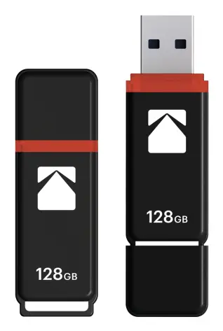 Classic K102 unidad flash USB 128 GB USB tipo A 2.0 Negro, Rojo