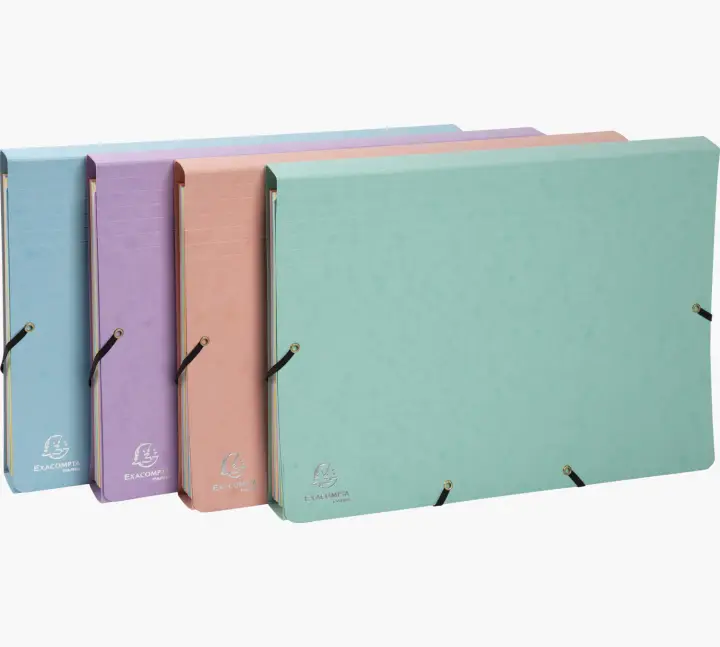 58560E carpeta Cartón prensado Colores surtidos A4