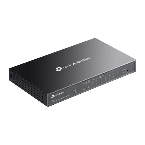 Omada ES210GMP switch Gestionado Gigabit Ethernet (10/100/1000) Energía sobre Ethernet (PoE) Negro - Imagen 4