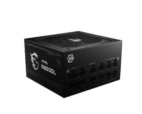 MAG A650GL unidad de fuente de alimentación 650 W 20+4 pin ATX ATX Negro - Imagen 1