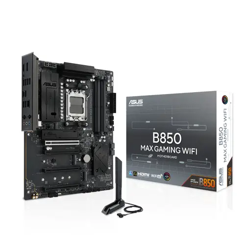 B850 MAX GAMING WIFI AMD B850 Zócalo AM5 ATX - Imagen 1