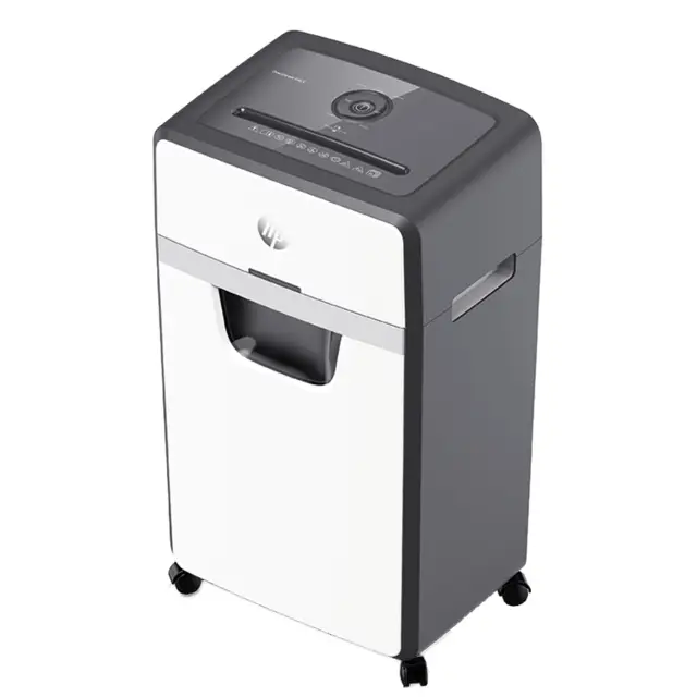 OneShred 24CC triturador de papel Corte en partículas 65 dB 22 cm Blanco, Negro