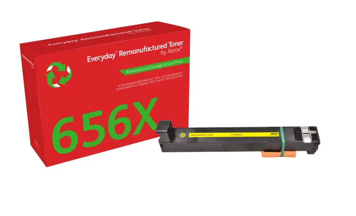 Everyday Tóner Everyday Amarillo remanufacturado de Xerox es compatible con HP 656X (CF462X), High capacity