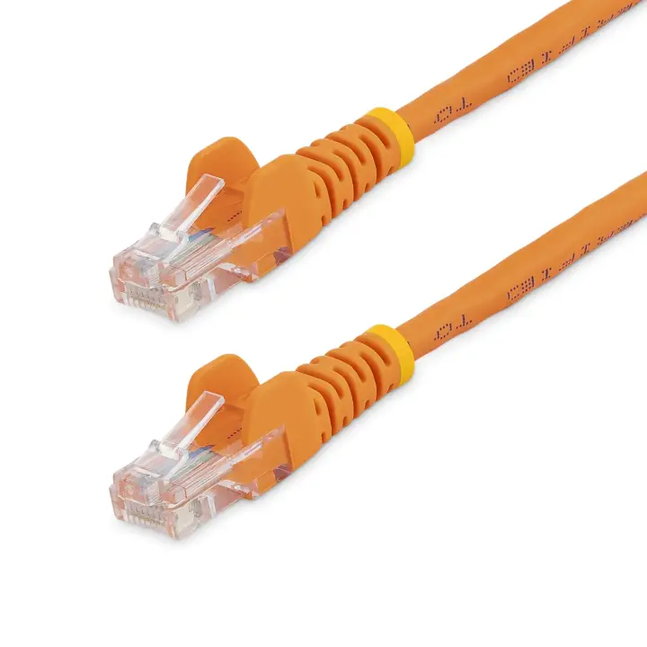 Cable de Red de 7m Naranja Cat5e Ethernet RJ45 sin Enganches