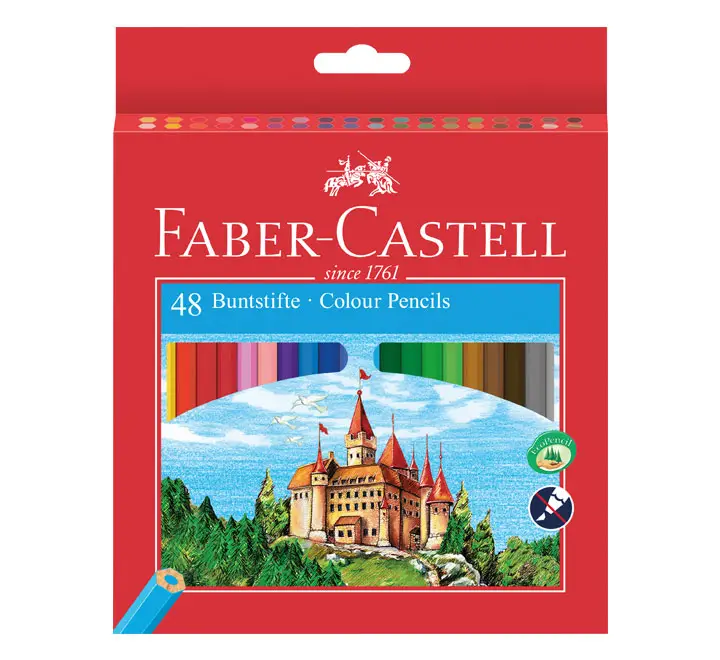CAJA 48 LAPICES COLORES  FABER-CASTELL HT 120148