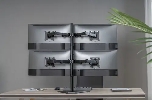 Soporte de mesa articulado para monitor cuádruple de 17"-32 - Imagen 8