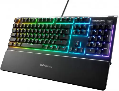TECLADO STEELSERIES APEX 3 (ESPAÑOL) (64798)