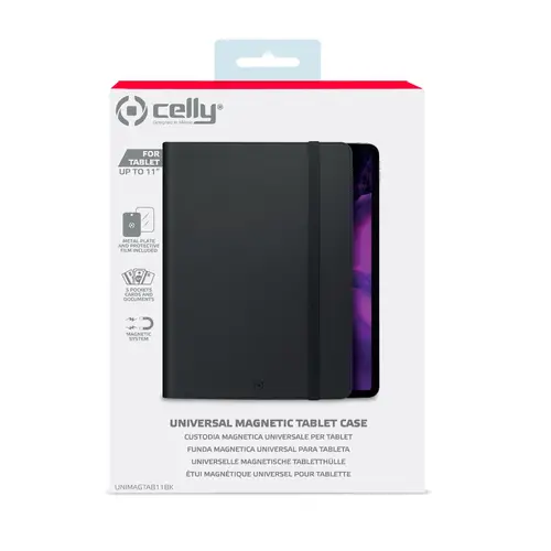UNIMAGTAB11 27,9 cm (11") Folio Negro - Imagen 3
