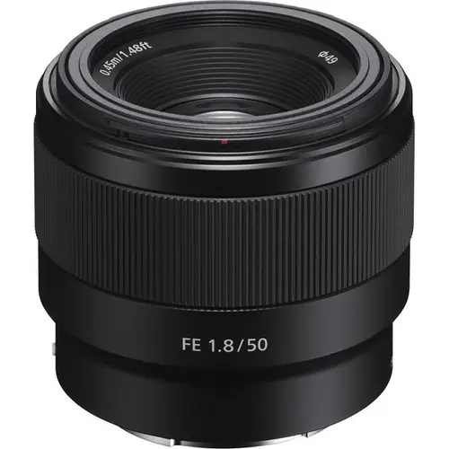 FE 50mm F1.8 SLR Negro - Imagen 2
