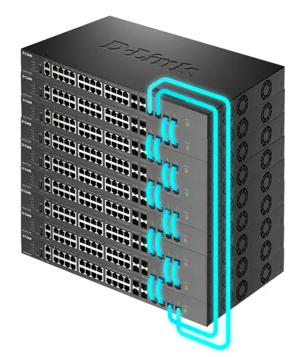 DXS-3410-32XY switch Gestionado L3 Fast Ethernet (10/100) Negro - Imagen 6