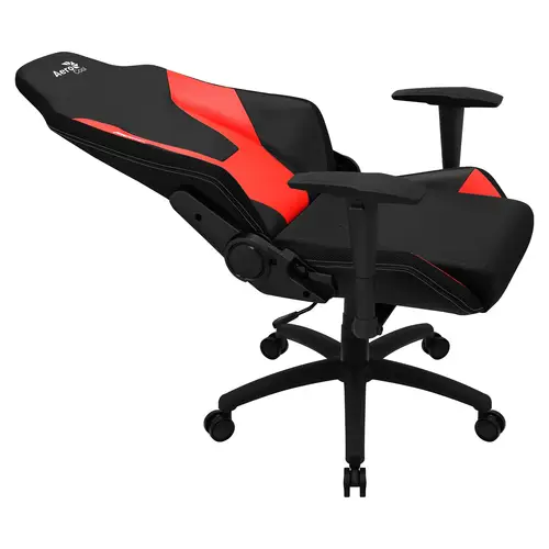 ADMIRALBR Silla Gaming Profesional, Cojines Acolchados, Tecnología Air, Negro/Rojo - Imagen 4