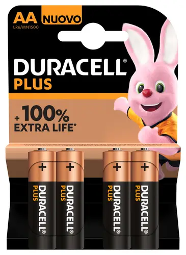 Plus 100 Batería de un solo uso AA Alcalino - Imagen 1
