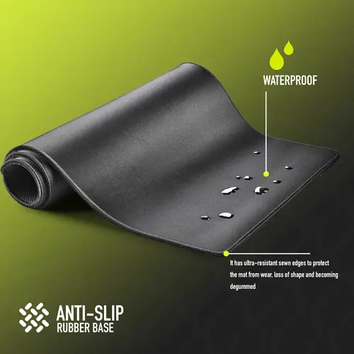 GPX-605 Alfombrilla de ratón para juegos Negro - Imagen 8