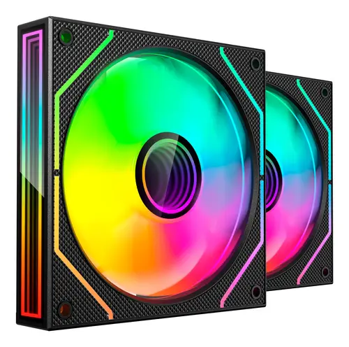 MF3DPROX2 sistema de refrigeración para ordenador Carcasa del ordenador Ventilador 12 cm Negro - Imagen 1