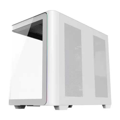 M580-WP Plus Carcasa Midi Tower mITX, mATX Blanco ARGB - Imagen 3