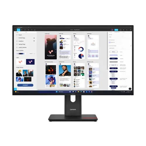 ThinkVision T32UD-40 LED display 80 cm (31.5") 3840 x 2160 Pixeles 4K Ultra HD LCD Negro - Imagen 1