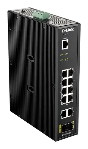 DIS-200G-12S switch Gestionado L2 Gigabit Ethernet (10/100/1000) Negro - Imagen 7