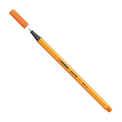 point 88 rotulador de punta fina Fino Naranja 1 pieza(s) - Imagen 1