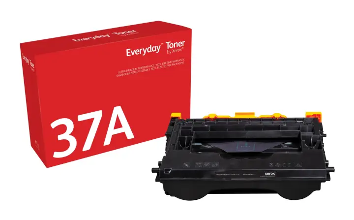 Everyday El tóner Everyday Negro de Xerox es compatible con HP 37A (CF237A), Capacidad estándar