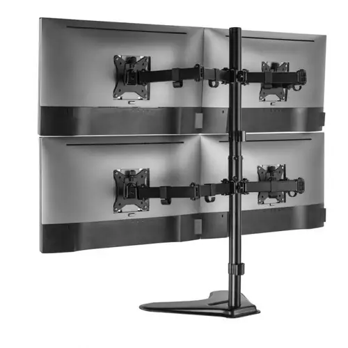 Soporte de mesa articulado para monitor cuádruple de 17"-32 - Imagen 6
