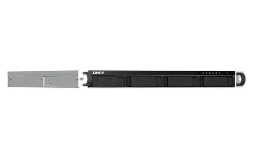 TS-464U-RP NAS Bastidor (1U) Intel® Celeron® N5095 8 GB DDR4 0 TB QNAP Turbo System Aluminio, Negro - Imagen 3