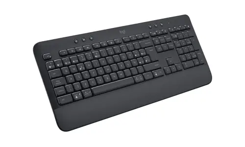 920-010917 teclado Oficina RF Wireless + Bluetooth QWERTY Español Grafito - Imagen 3
