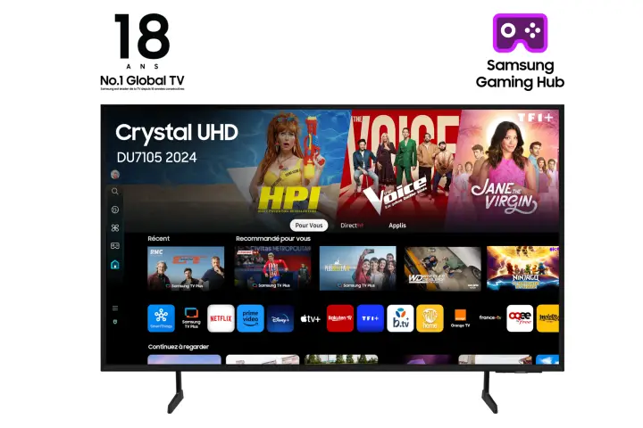 DU7105 TU75DU7105K 190,5 cm (75") 4K Ultra HD Smart TV Wifi Negro