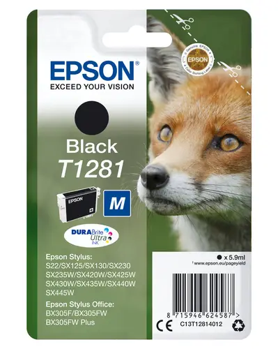 Fox Cartucho T1281 negro - Imagen 1