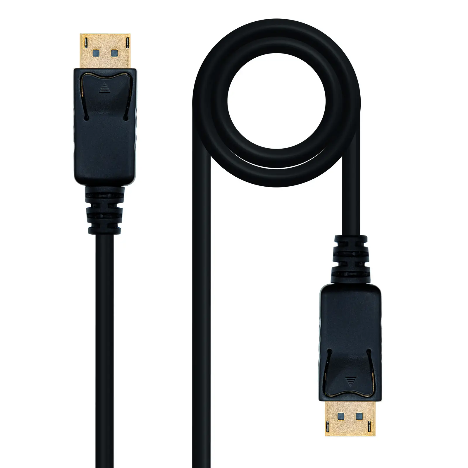 Cable DisplayPort 1.2, DP/M-DP/M, Negro, 10 m