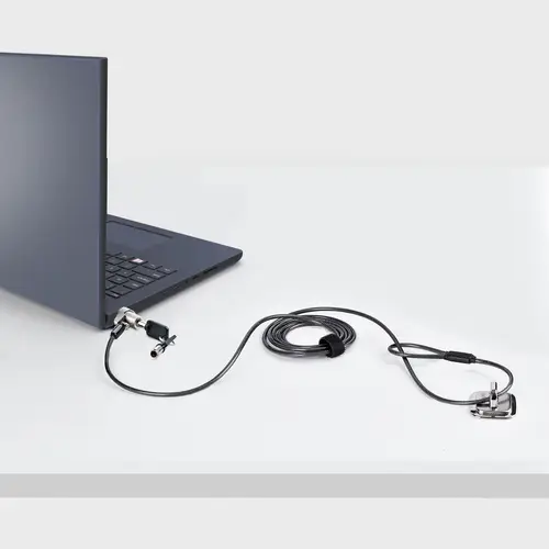 NBLWK-LAPTOP-LOCK cable antirrobo Negro, Plata 2 m - Imagen 8