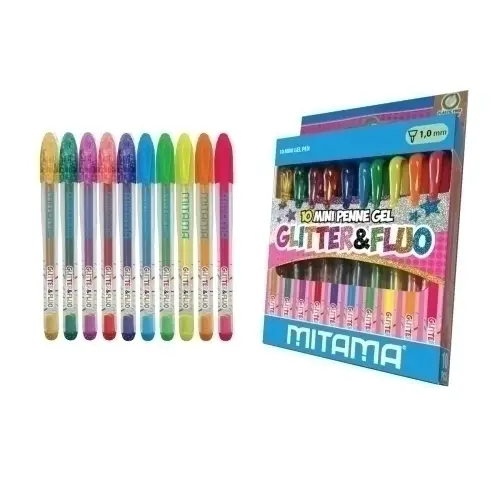 BOLIGRAFO GEL MINI GLIT. MITAMA E/10