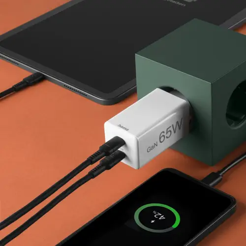 00201994 cargador de dispositivo móvil Portátil, Smartphone, Tableta Blanco Corriente alterna Carga rápida Interior - Imagen 9
