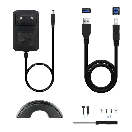 CAJA HDD 3,5" SATA A USB 2.0/3.0 NEGRA - Imagen 5