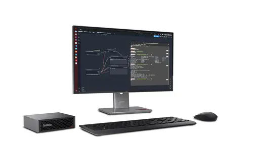 ThinkStation PGX GB10 128 GB LPDDR5x-SDRAM 4 TB SSD DGX OS Mini Tower Mini PC Negro - Imagen 10