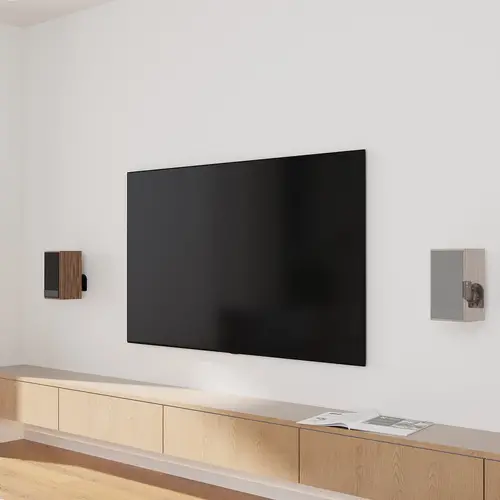 Soporte Universal De Pared Giratorio E Inclinable Para Altavoces, Negro - Imagen 4