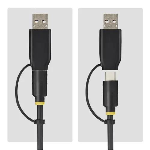 Dock Adaptador USB-C/USB-A a NVMe M.2 - 10Gbps - Lector Externo para SSD NVMe M.2 - Sin Herramientas - B+M/M-Key - Imagen 3