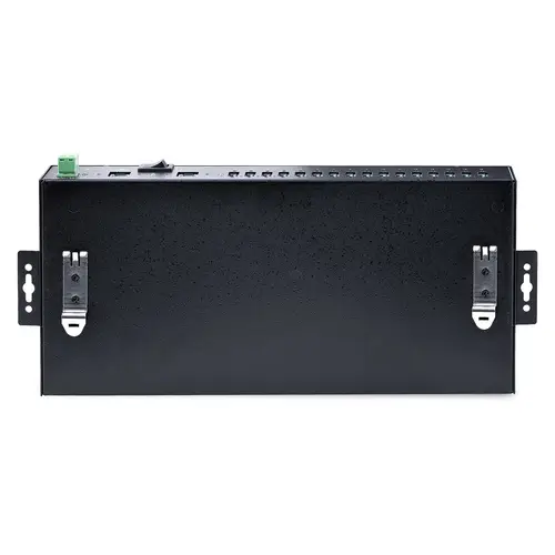 Hub Ladrón USB 3.0 5Gb de 16 Puertos Industrial - Metal - Montaje en Rack/Superficie/DIN - Carga Compartida USB 120W - ESD - Bloque de Terminales - Switch de 2 Hosts - Imagen 6