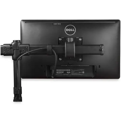 Brazo para Escritorio de Dos Monitores - con Barra Horizontal - Soporte de Mordaza/Ojal para Escritorio - Imagen 4