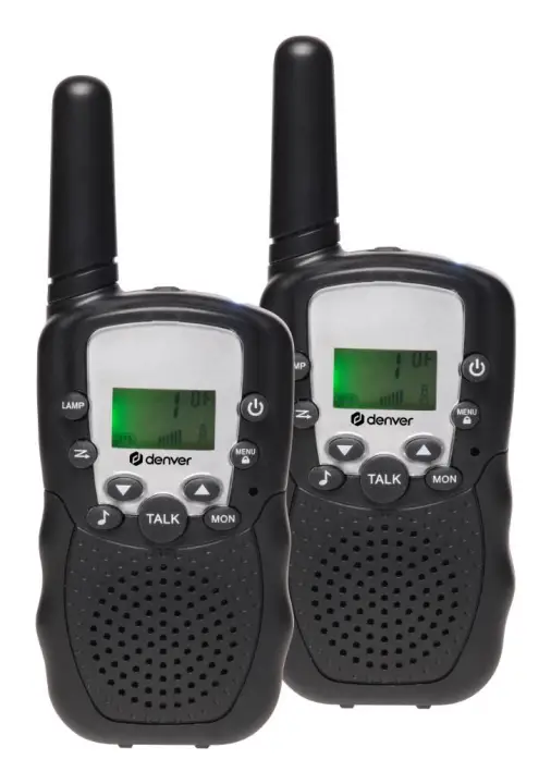 WTA-449 two-way radios 8 canales 446 MHz Negro