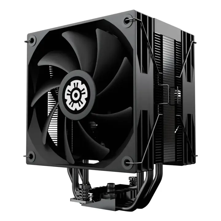 ETS-T41D sistema de refrigeración para ordenador Procesador Refrigerador de aire Negro
