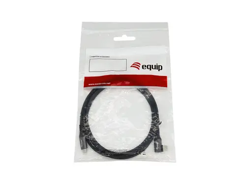Cable USB 2.0 C a C en ángulo de 90°, M/M, 2,0 m, PD 100 W, negro - Imagen 5