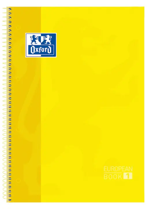 Europeanbook 1 cuaderno y block A4 80 hojas Amarillo