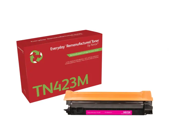 Remanufacturado Everyday Tóner Everyday Magenta remanufacturado de Xerox es compatible con Brother TN423M, Capacidad alta