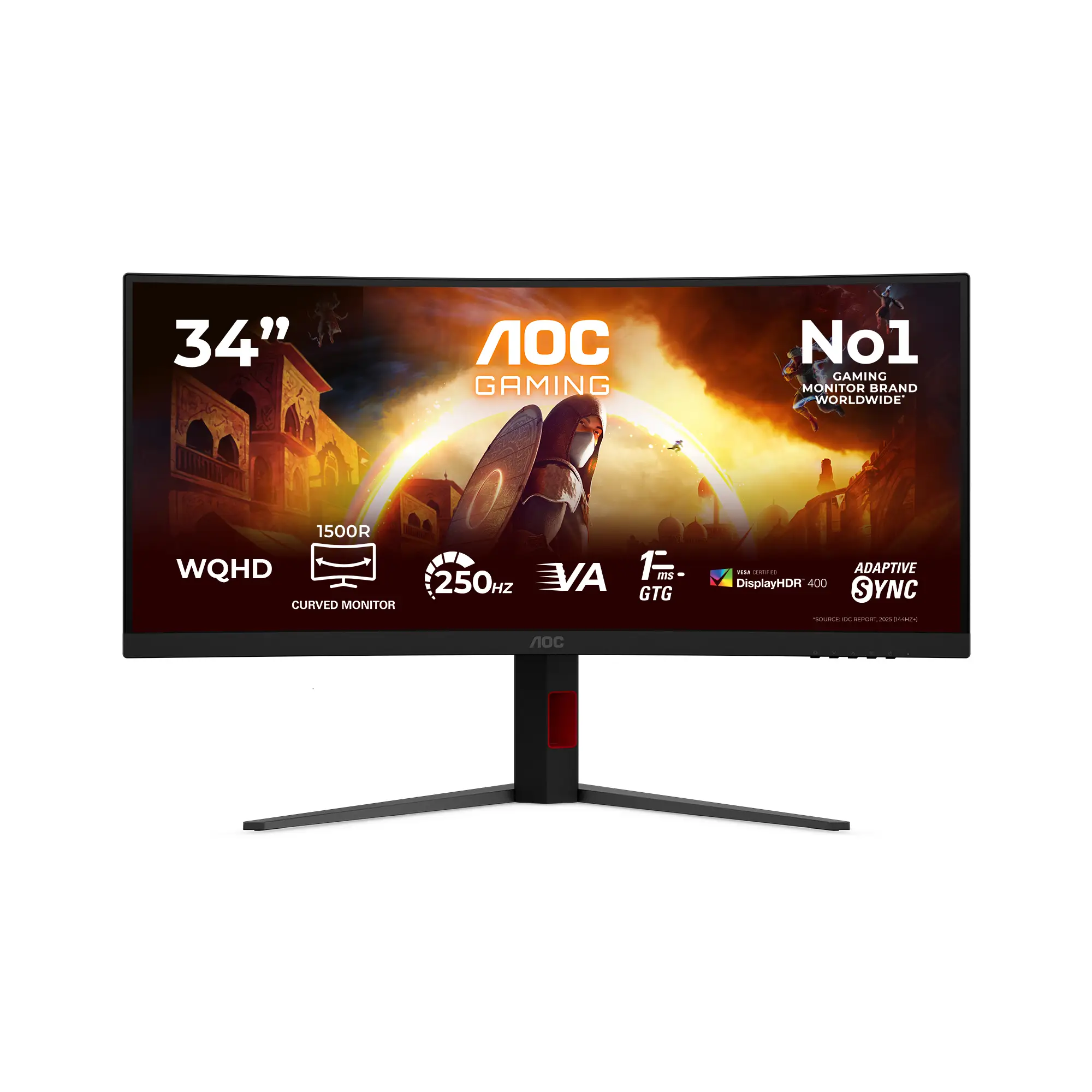 G4 CU34G4ZCA pantalla para PC 86,4 cm (34") 3440 x 1440 Pixeles W..