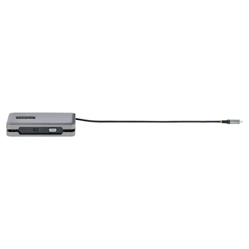 Adaptador Multipuertos USB-C - Vídeo USB Tipo C con Modo Alt de DP - HDMI 2.0 4K -VGA - Docking Station USB-C para 2 Monitores - PD de 100W con Pass-Through - Hub Adaptador MST - Imagen 10