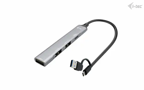 USB-C/USB-A Metal HUB 1x USB 3.0 + 3x USB 2.0 - Imagen 1