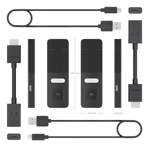 HDMI Inalambrico 1080p 30m, Negro - Imagen 4