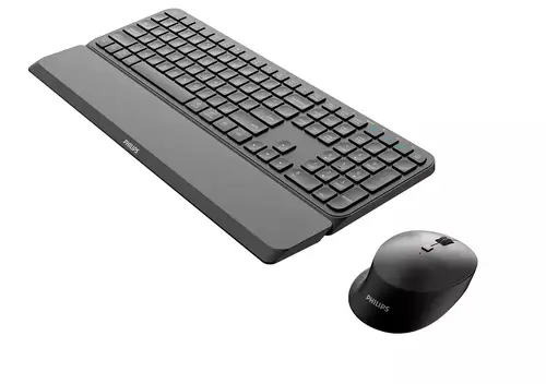 6000 series SPT6607B/31 teclado Ratón incluido Universal RF Wireless + Bluetooth Negro - Imagen 3