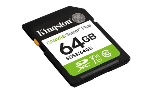 64 GB SDXC Canvas Select Plus Gen3 100 MB/s C10 UHS-I U1 V10 - Imagen 2