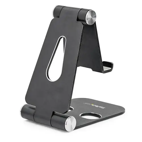 Soporte para Tablet y Teléfono Móvil - Universal - Multiángulo - de Aluminio - Imagen 2